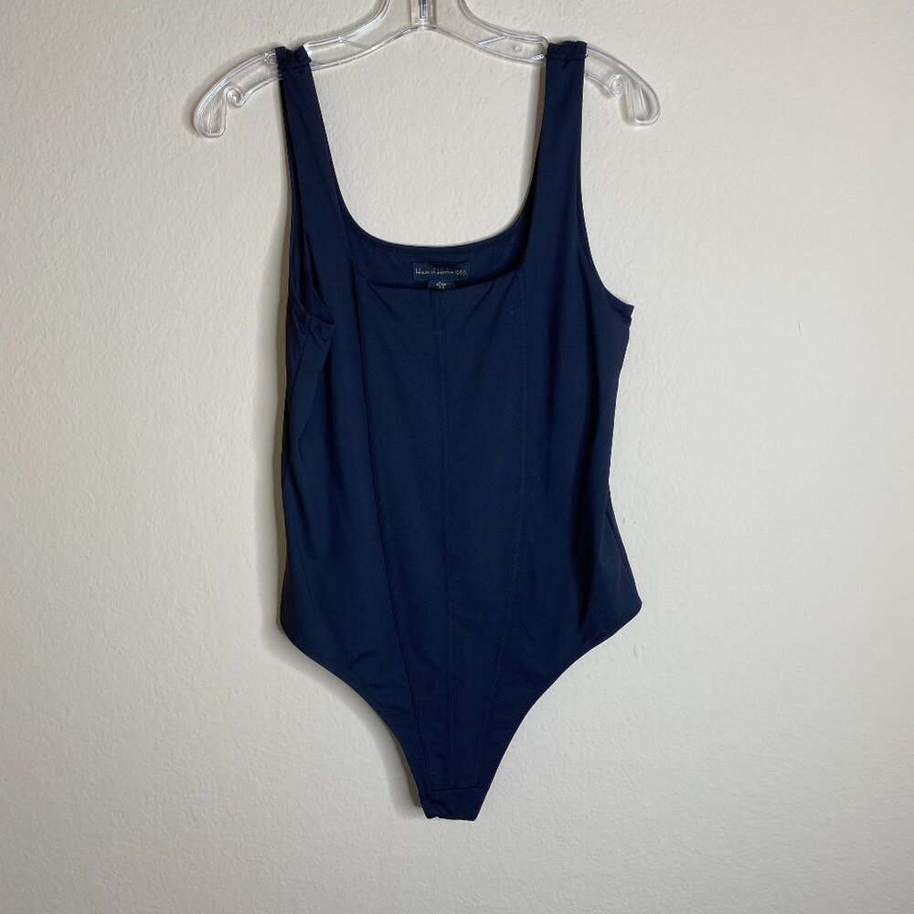 house of harlow 1960 black bodysuit